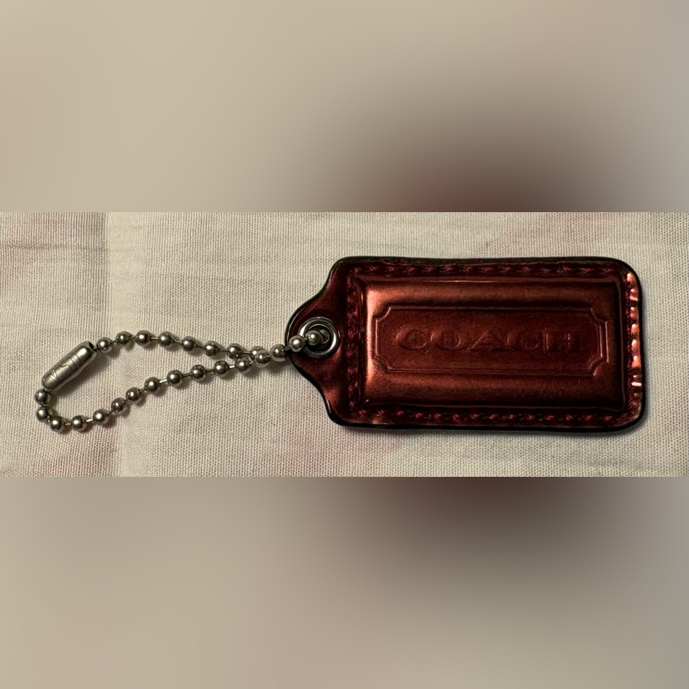 Coach Metallic Hang Tag- Get it now with discount shipping for 6 more hrs only